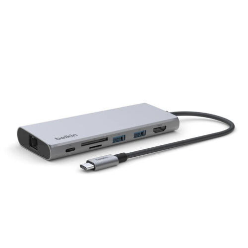 Belkin 7-in-1 USB-C Hub with 4K 60Hz HDMI 100W Power Delivery, 2.5Gb, 2 USB-A Ports