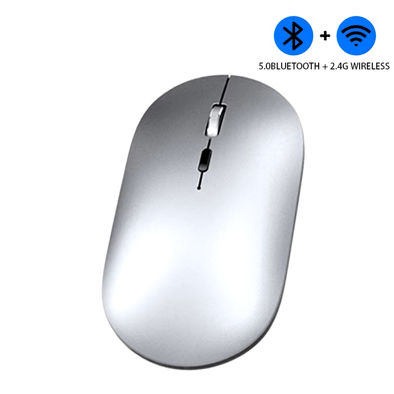 Pace X2 Wireless Bluetooth Charging Mouse Dual Mode 2.4g Mouse for CCTV Laptop Desktop Tablet 