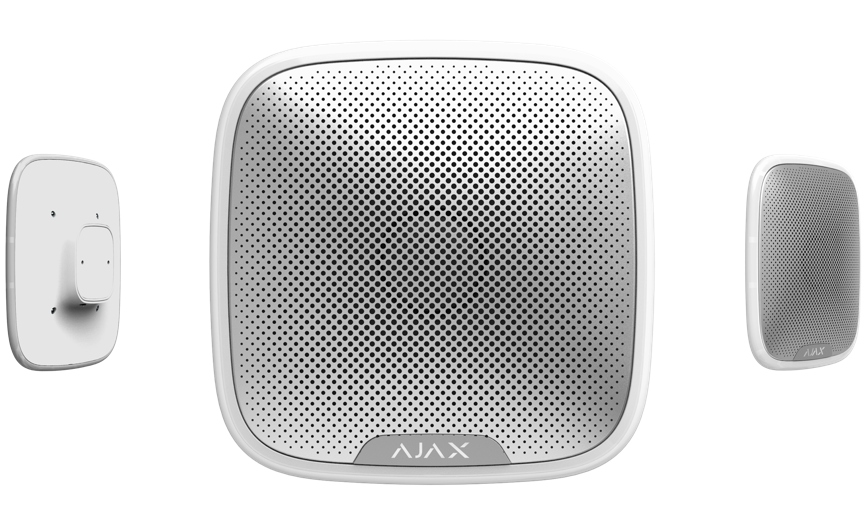 Ajax Systems 22900 Street Siren  Wireless Outdoor Siren - White