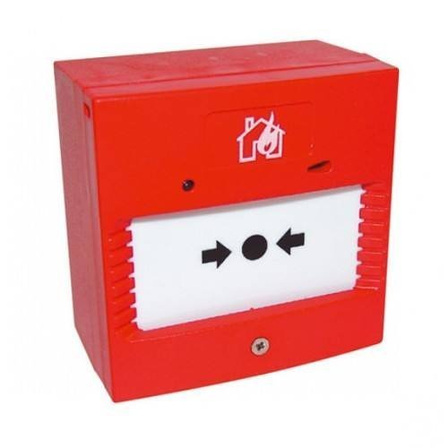 Fike Twinflex Manual Call Point with cover.