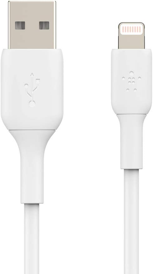 Belkin Boost Charge Lightning to USB Cable for iPhone iPad, AirPods MFi-Certifie 2M