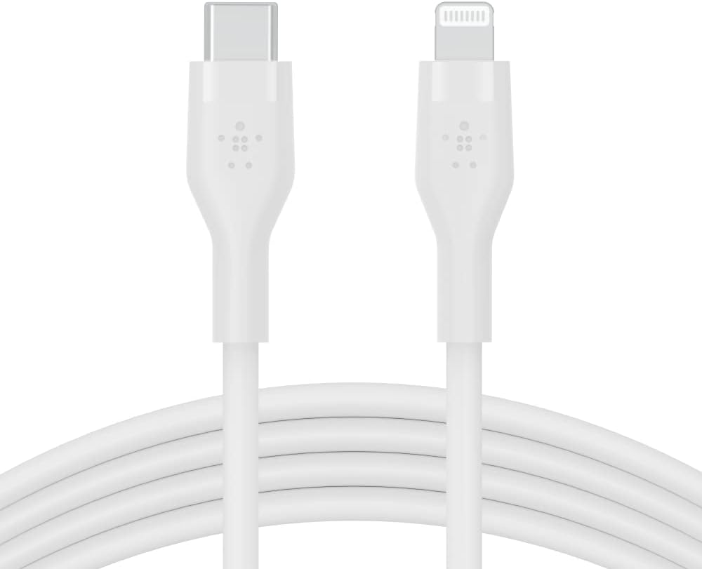 Belkin BoostCharge Flex Silicone USB Type C to Lightning Cable  for iPhone14/14 Plus 2m