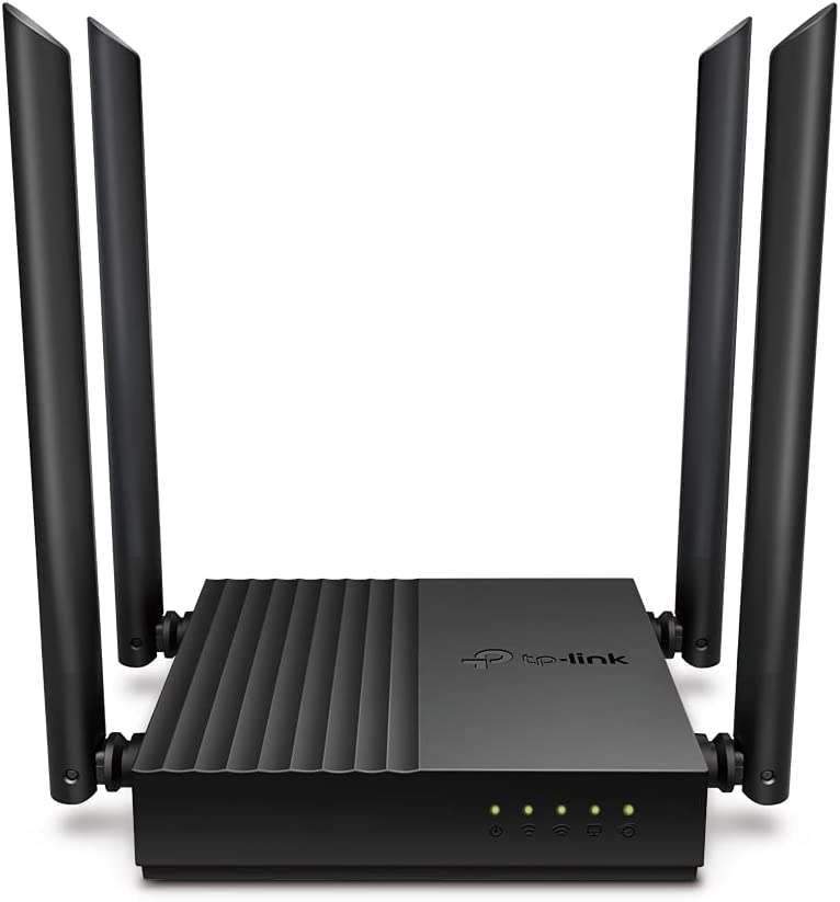 TP-Link AC1200 Dual-Band Gigabit Wi-Fi Router, Wi-Fi Speed up to 1200 Mbps, 4×Gbps LAN 