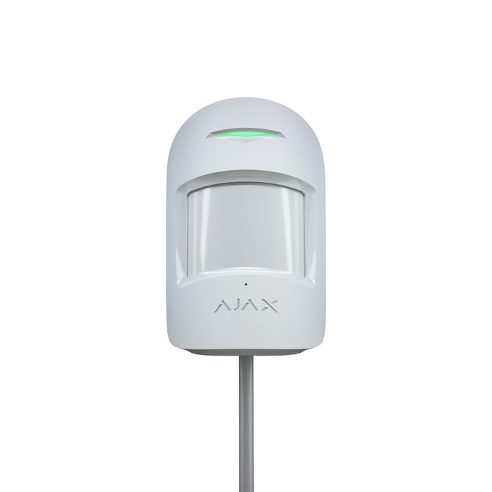 Ajax Systems CombiProtect Fibra (PD) Wired PIR pets  Immnue - White