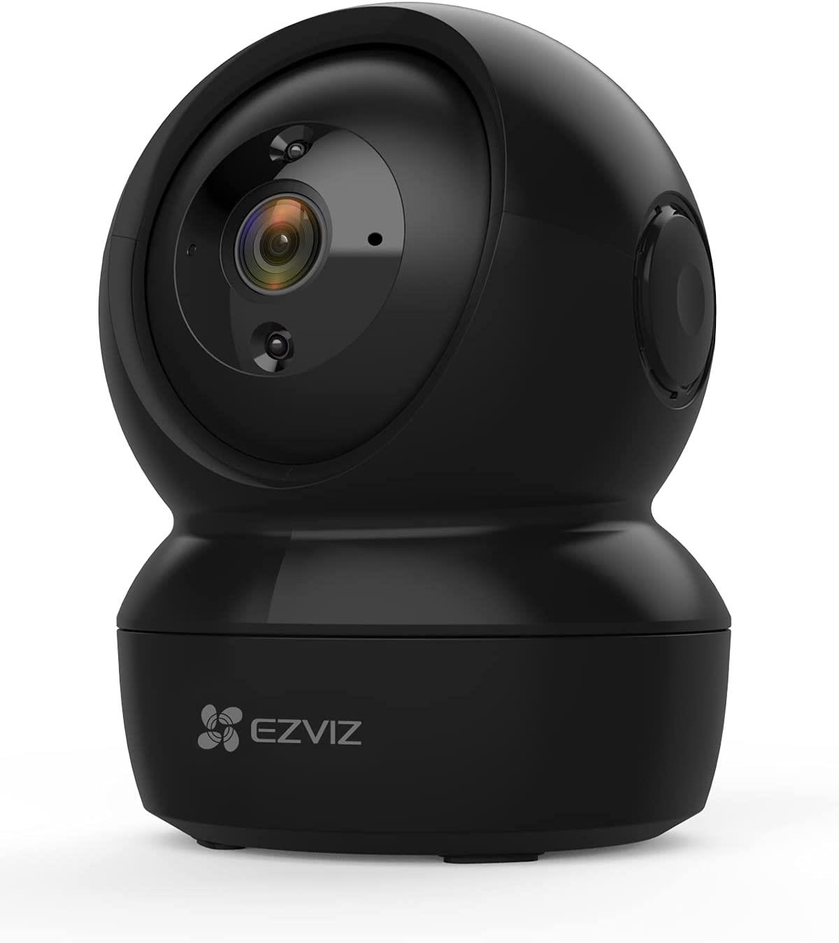 EZVIZ C6N Indoor Smart Home WiFi Camera 2MP with Motion Tracking Pan/Tilt – Black