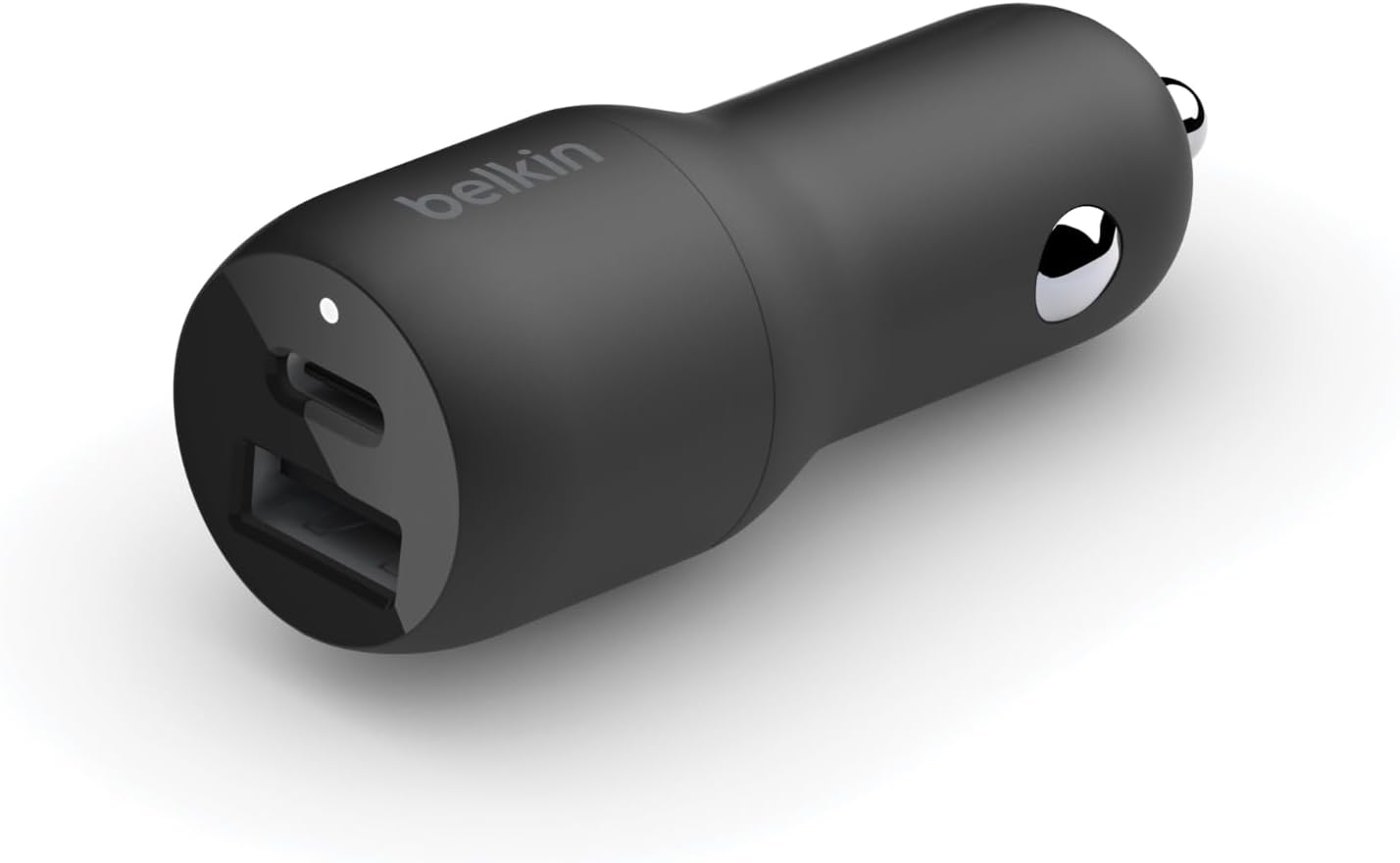 Belkin 37W Dual Port Fast Car Charger USB Type C 25W PPS and USB A 12W For iPhone and Sumsung 