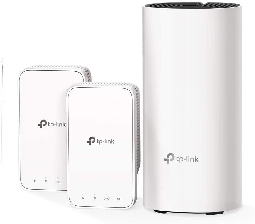 TP-Link Deco M3 Whole Home Mesh Wi-Fi System with Wall-Plug Extender- Refurbished