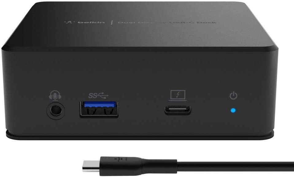 Belkin USB-C Dual Display Docking Station 85W HDMI Gigabit for Mac, Windows
