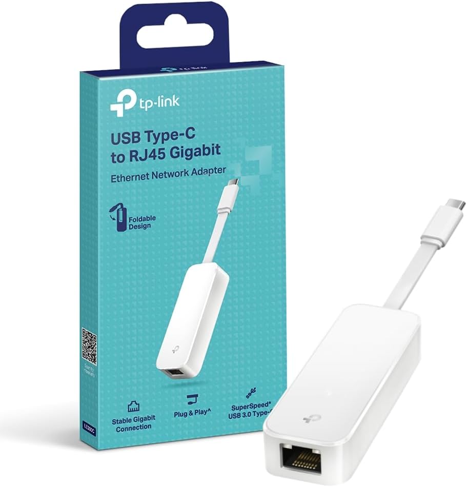 TP-Link UE300C USB Type-C to RJ45 Gigabit Ethernet Network Adapter USB 3.0