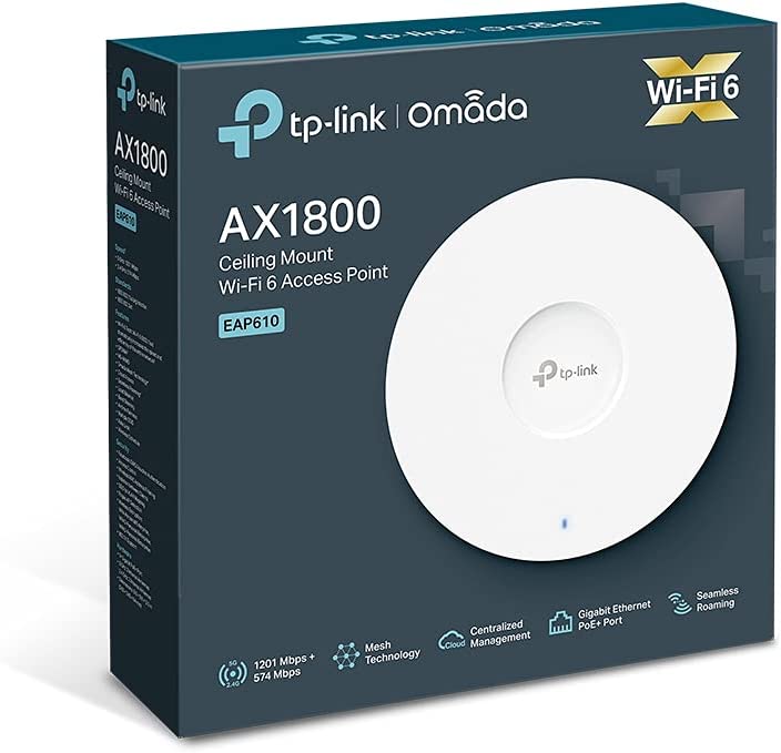TP-Link AX1800 Wi-Fi 6 Dual Band Gigabit Access Point Mesh