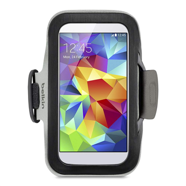 Belkin Slim-Fit mobile phone case Armband case Black