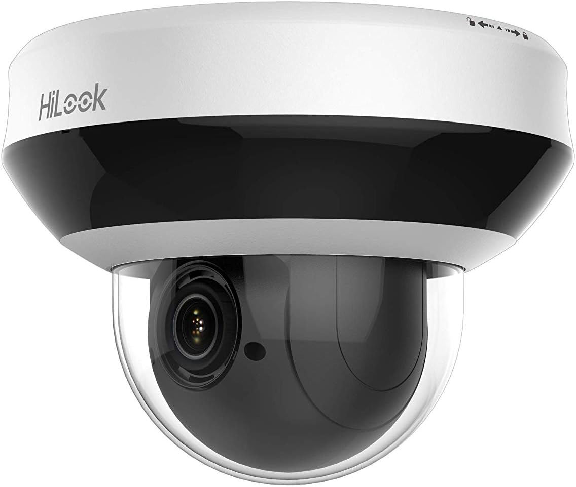 HiLook 2MP DarkFighter IP PoE Network PTZ Camera with 4x Optical Zoom
