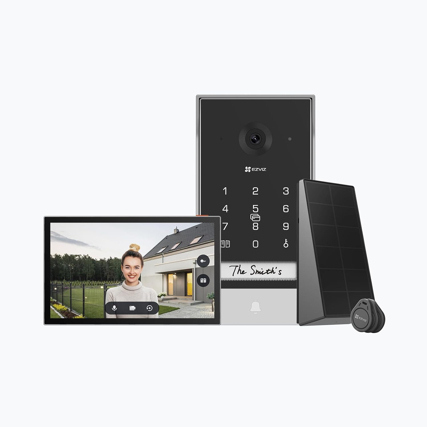 HP7 EZVIZ 2K Smart Home Video Doorphone Wireless Intercom With 7 Inch Screen 