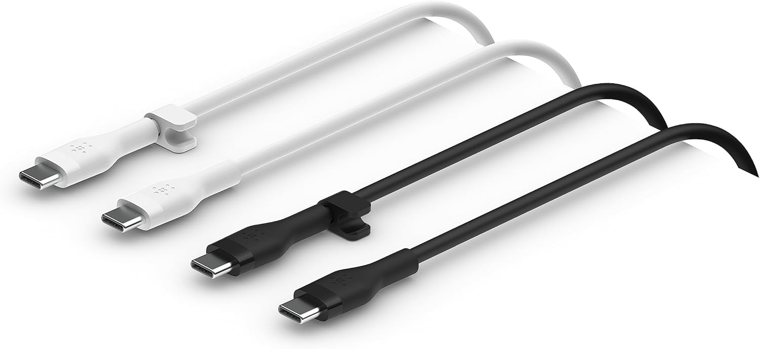 Belkin BoostCharge USB-C to USB-C fast charger cable for iPhone 16 15 Samsung 