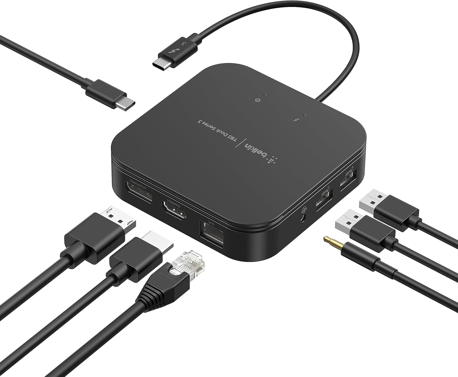 Belkin Connect Thunderbolt 3 Dock Core USB-C Dual 4K , 40Gbps 60W Mac & Windows