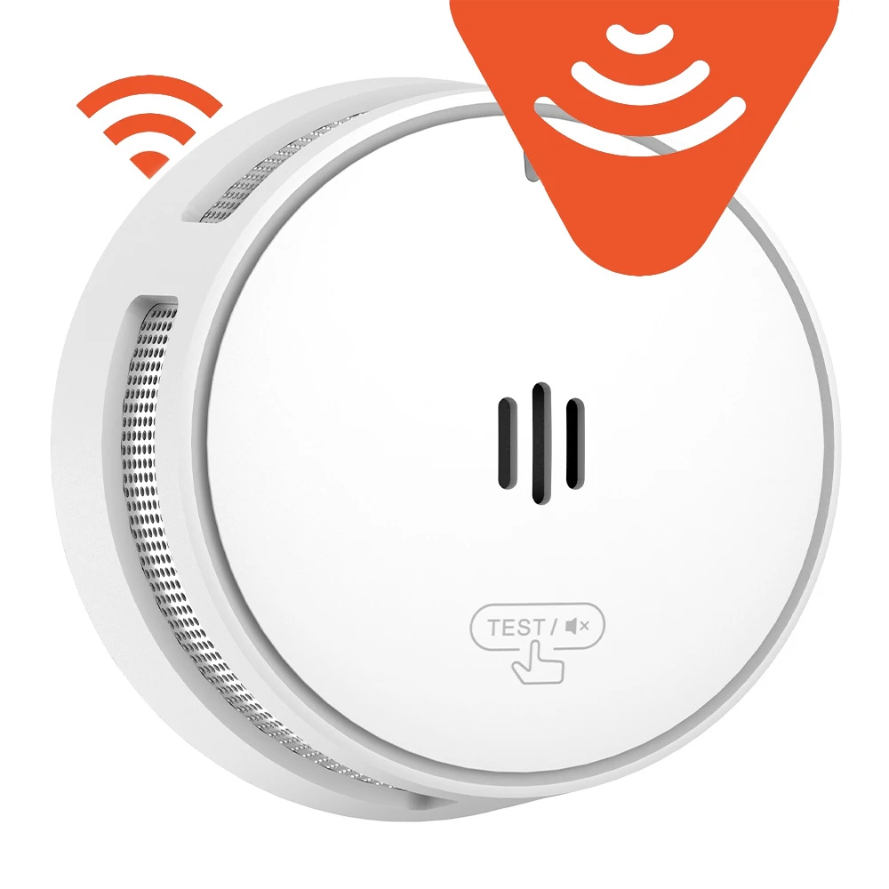 Wisualarm DHI-HY-SA30A-R8-B Wireless Interconnected Smoke Alarm Sealed Battery