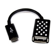 Belkin Micro-USB - USB A M/F USB cable 2.0 Micro-USB A Black