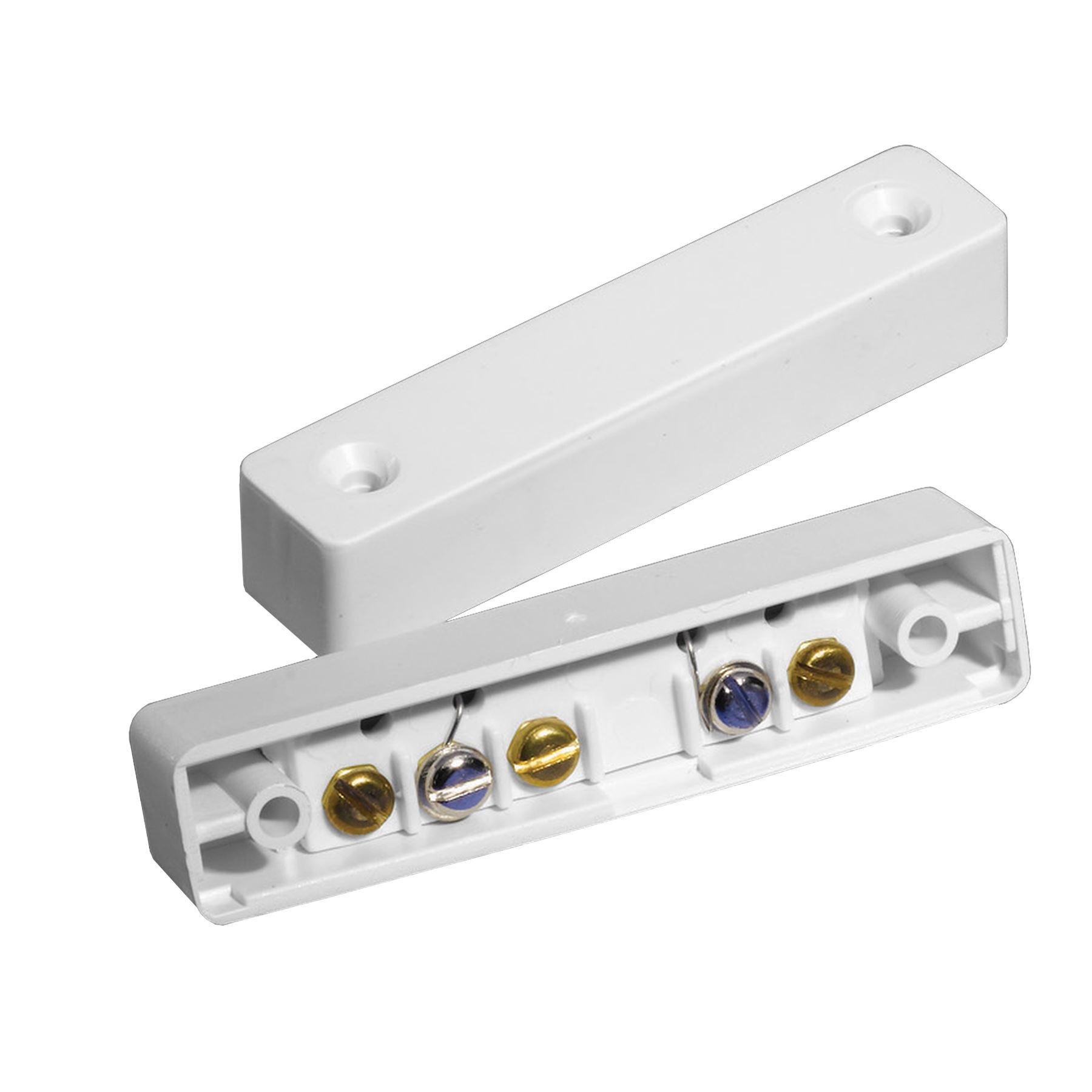 5 Terminal Burglar Alarm Screw Single Reed Surface Door / Windows Contact