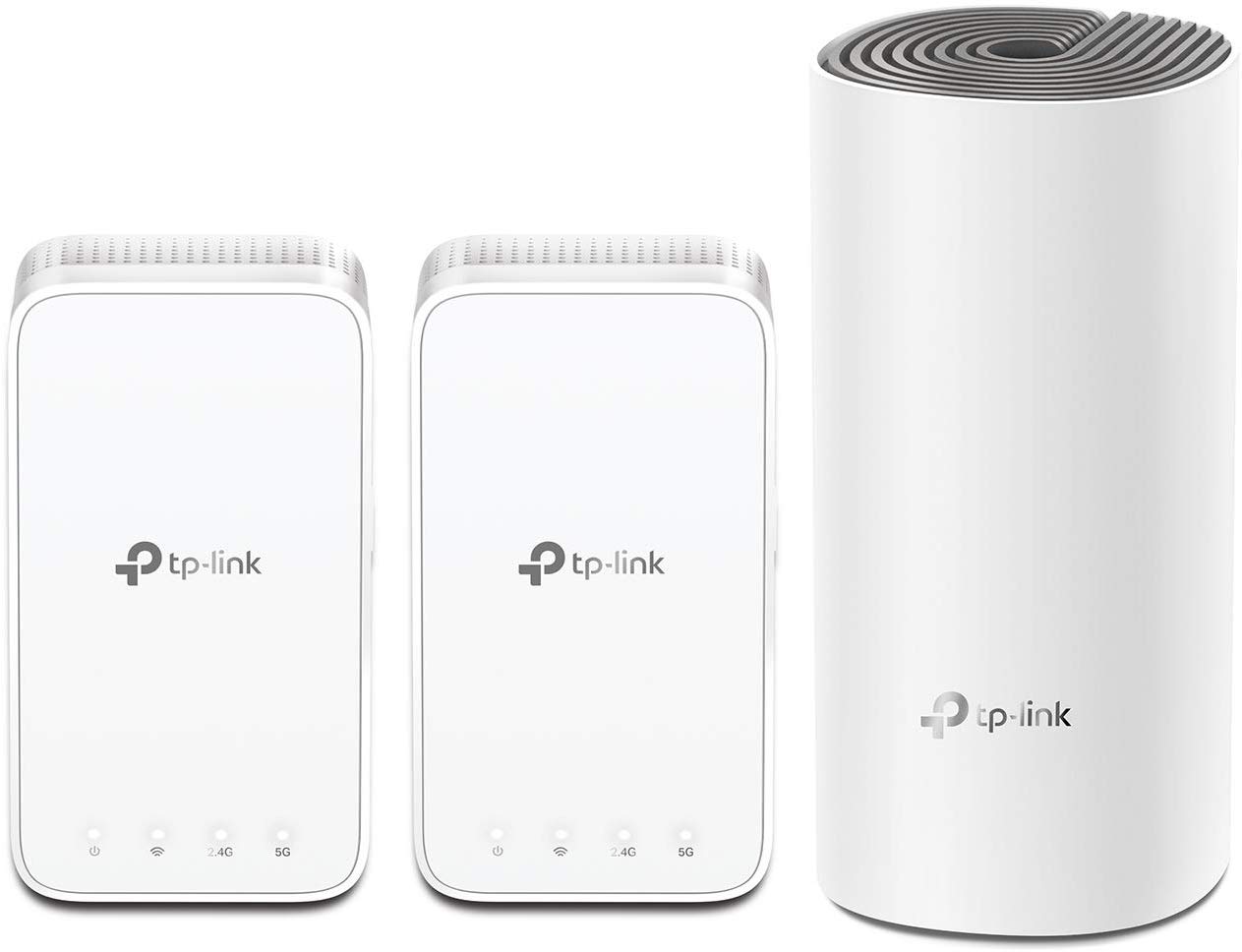 TP-Link Deco E3 AC1200 Whole Home Mesh Wi-Fi System with Wall-Plug Extender - 3 Pack