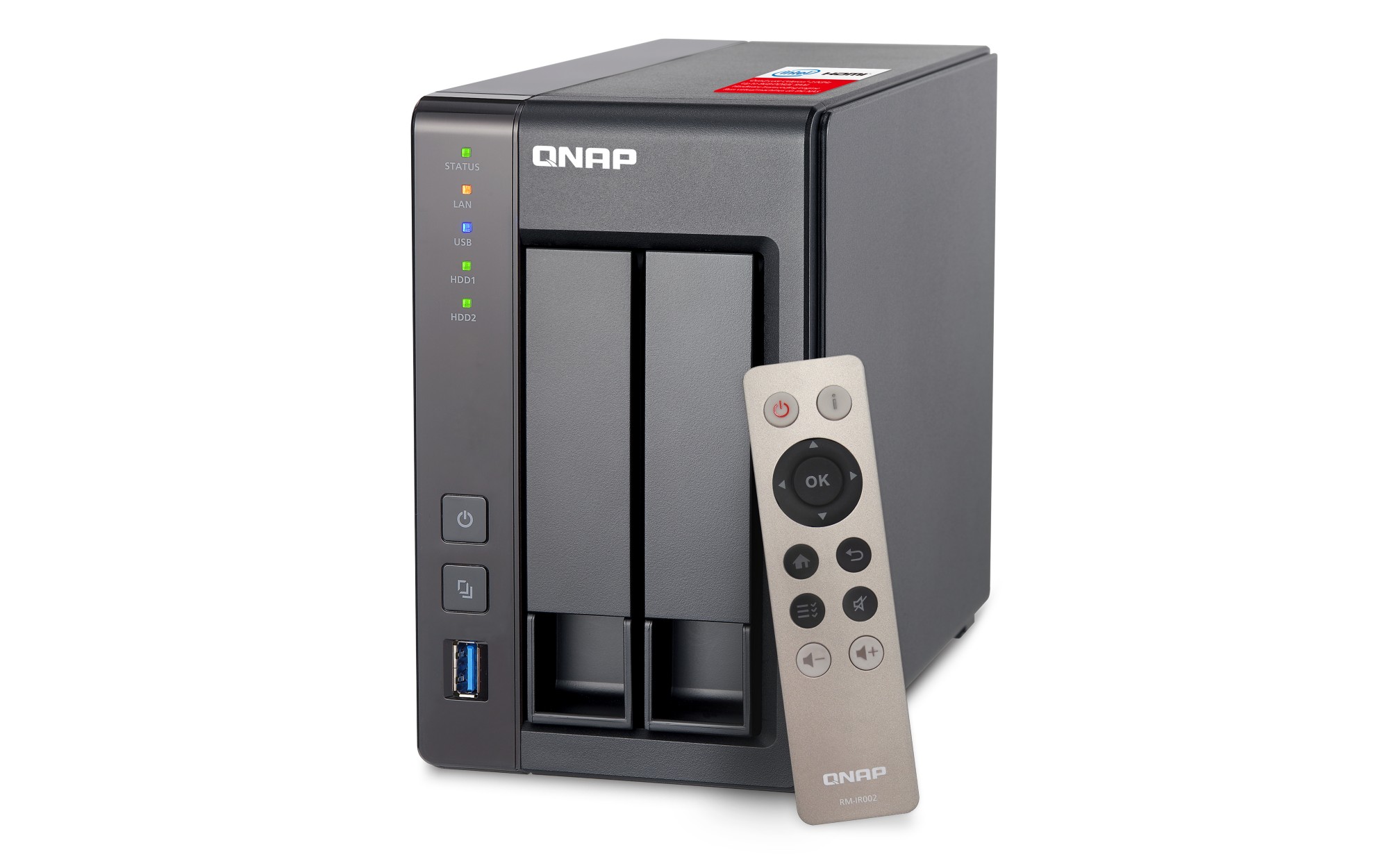 QNAP TS-251+ Ethernet LAN Tower Grey NAS
