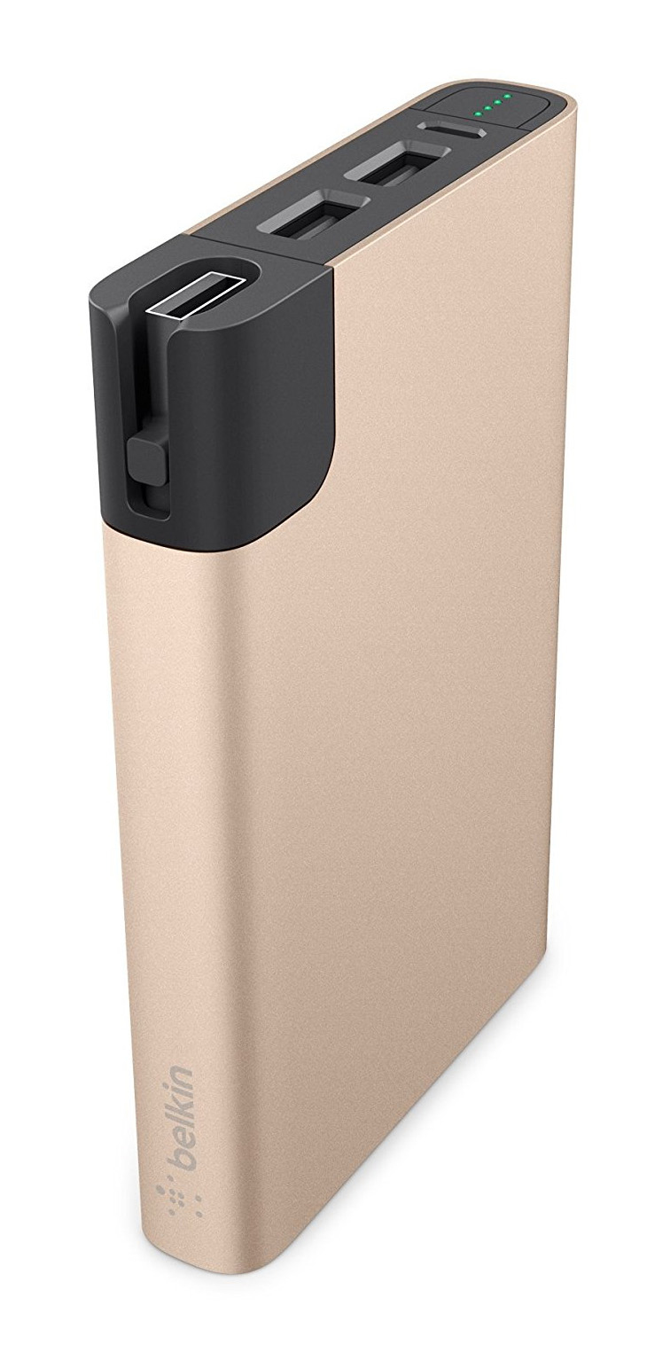 Belkin Premium External Battery 10000mAh For Apple/Android - Gold