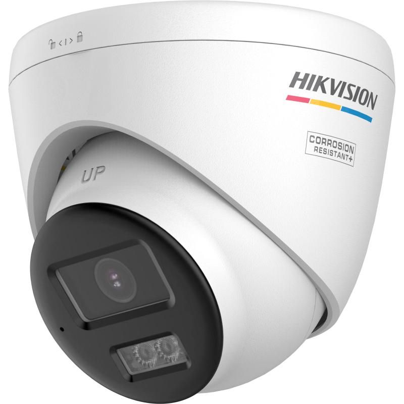 Hikvision 3K Smart Hybrid Light ColorVu Fixed Turret Camera 3.6mm - White