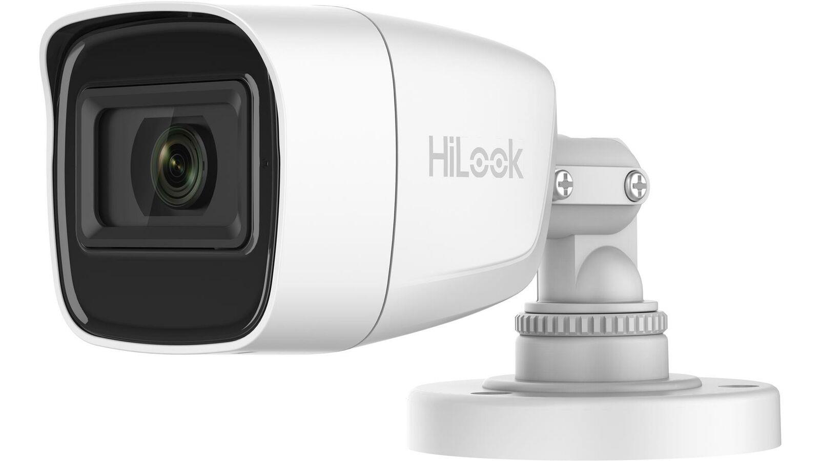 HilLook 2MP 4-In-1 Turret Audio Camera 20m IR 2.8mm THC-B120-MS