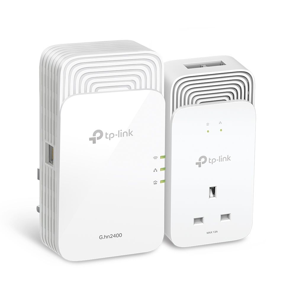 PGW2440 G.hn2400 Powerline AX1800 Wi-Fi 6 Kit-Refurbished