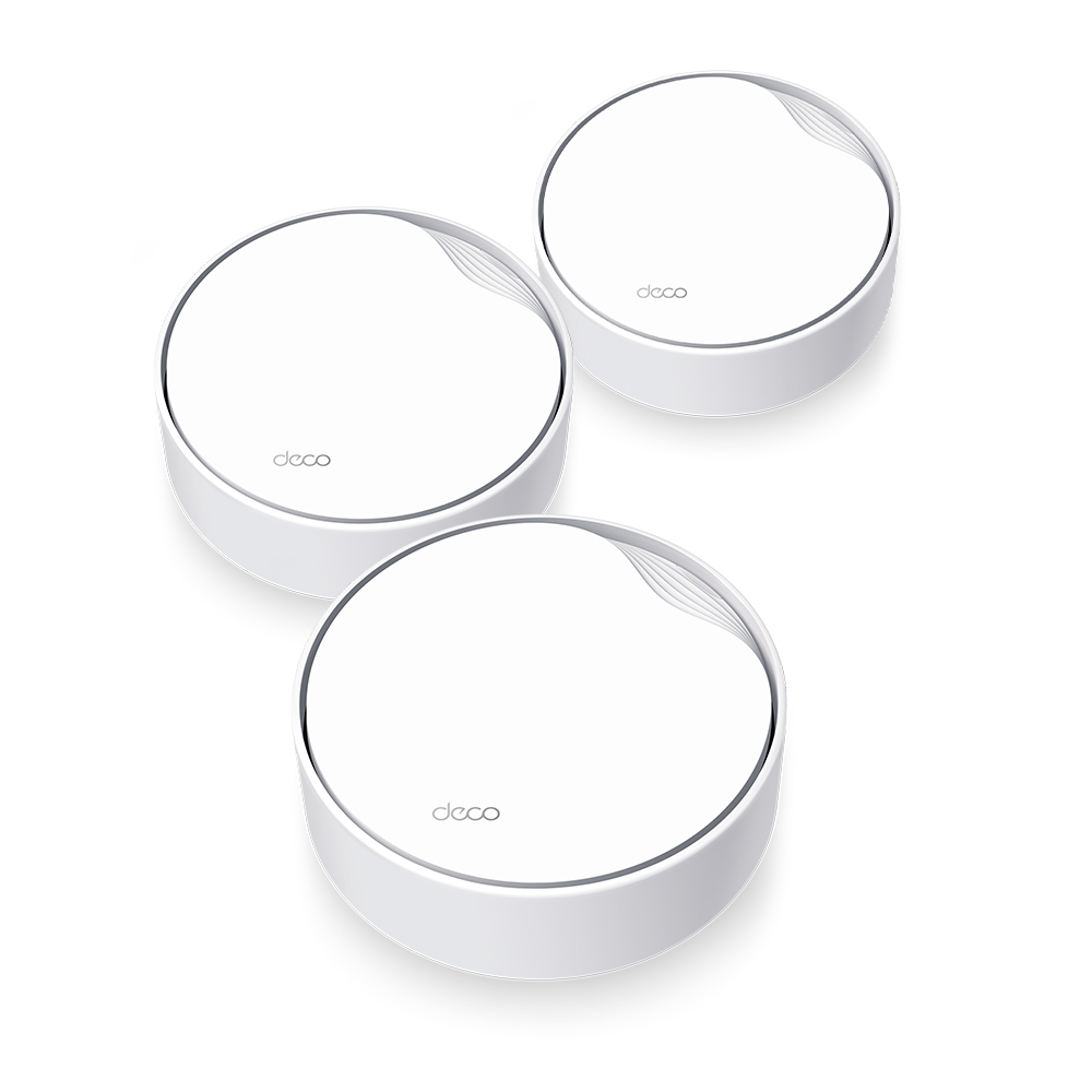 TP-Link Deco X50-PoE AX3000 Whole Home Mesh Wi-Fi 6 with PoE Dual-Band 3 Pack UK