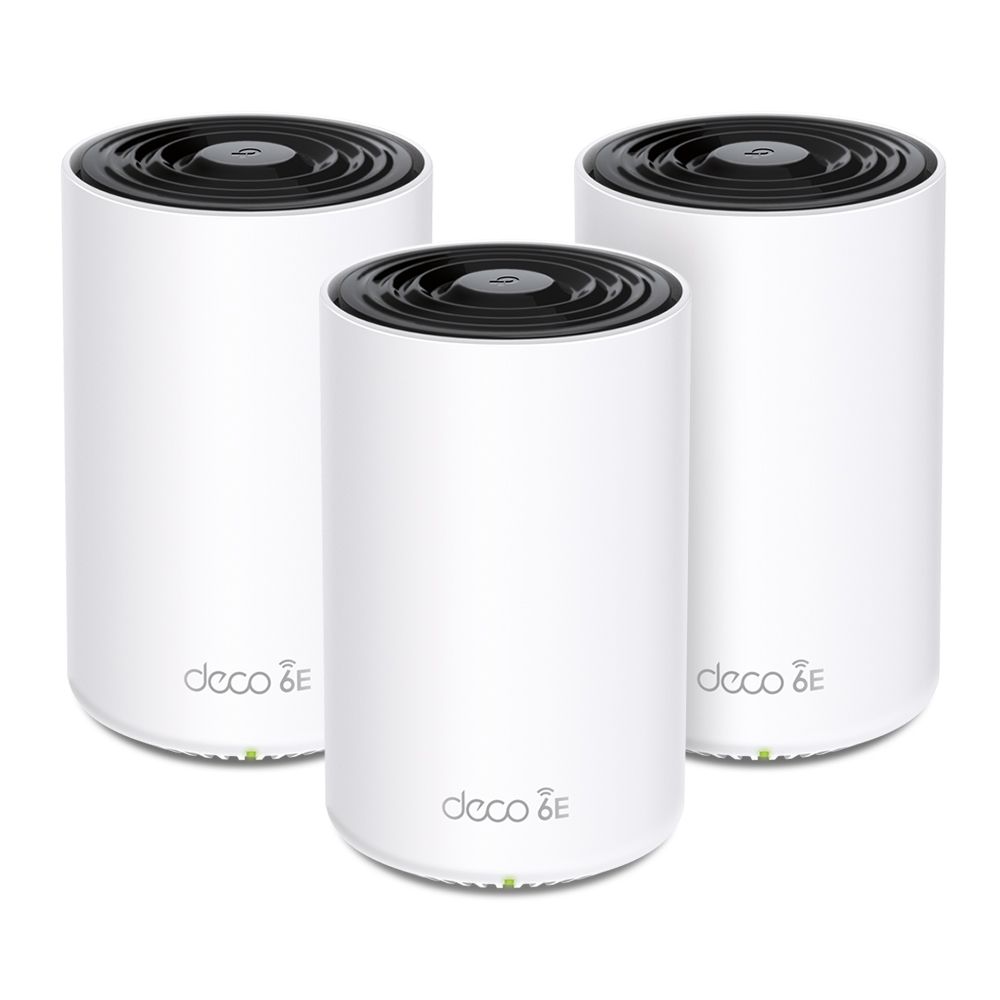 TP-Link Deco XE75 Pro AXE5400 Whole Home Tri-Band Mesh Wi-Fi 6E System 3 Pack 