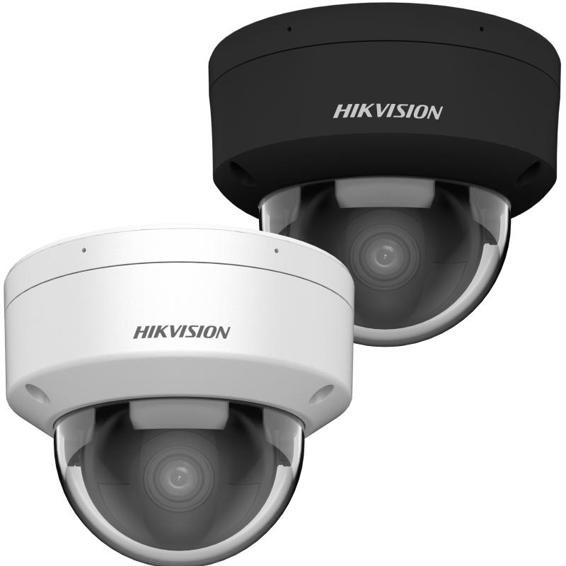 Hikvision 6 MP Powered by Darkfighter Fixed Dome Network Camera -White