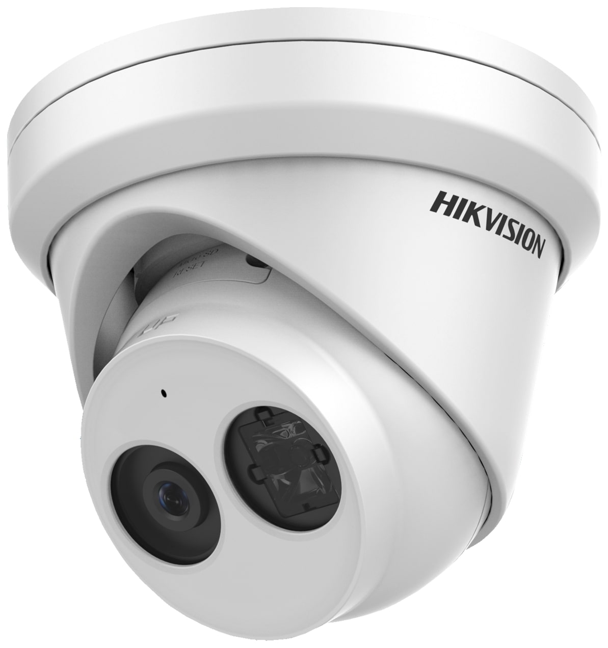 Hikvision DS-2CD2343G2-IU(2.8mm) AcuSense 4MP fixed lens turret camera with IR & built in mic