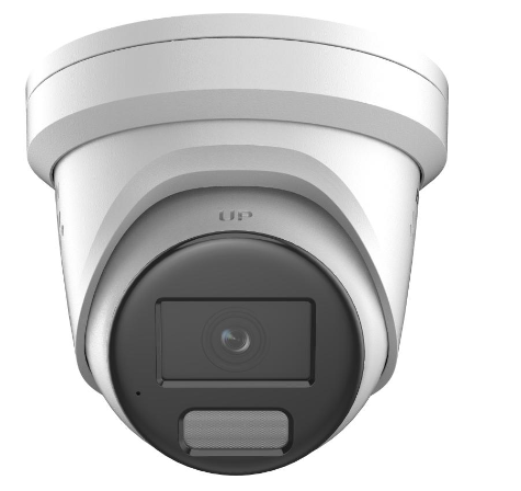 Hikvision DS-2CD2347G2H-LISU-SL(2.8mm)(ef) 4 MP Smart Hybrid Light with ColorVu Fixed Turret Network Camera - White