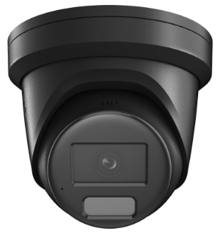 Hikvision DS-2CD2347G2H-LISU-SL(2.8mm)(ef) 4 MP Smart Hybrid Light with ColorVu Fixed Turret Network Camera - Black