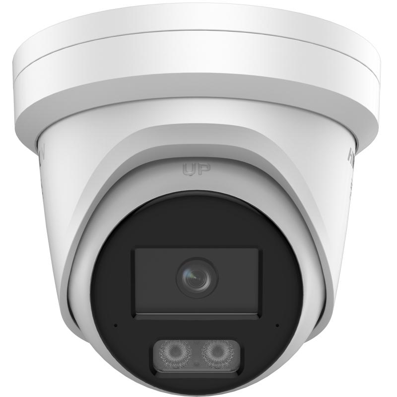Hikvision 4 MP Smart Hybrid Light with ColorVu Fixed Turret Network Camera DS-2CD2347G3-LI2UY(2.8mm) -White