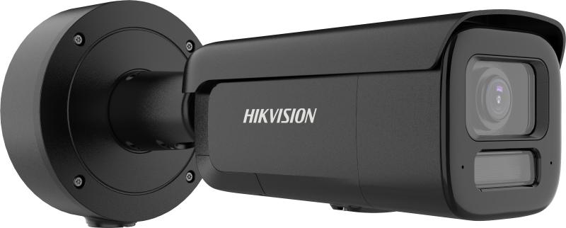 Hikvision 4 MP Smart Hybrid Light with ColorVu Motorized Varifocal Bullet Network Camera -Black 