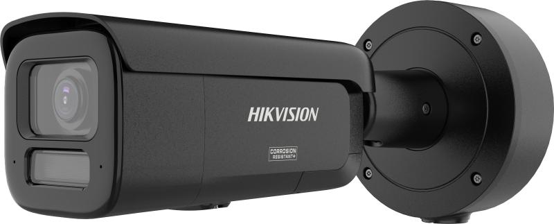 Hikvision 8 MP Smart Hybrid Light with ColorVu Motorized Varifocal Bullet Network Camera -Black