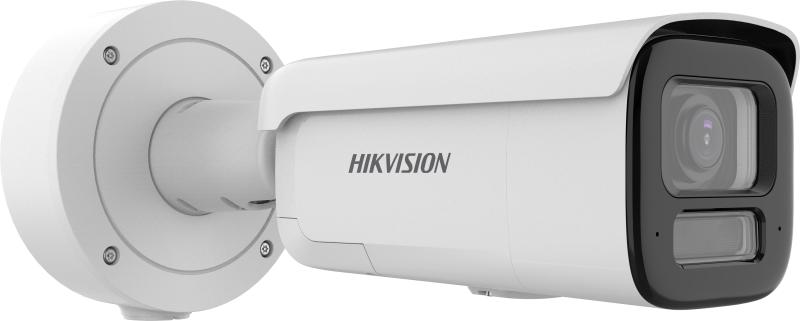 Hikvision 8 MP Smart Hybrid Light with ColorVu Motorized Varifocal Bullet Network Camera -White