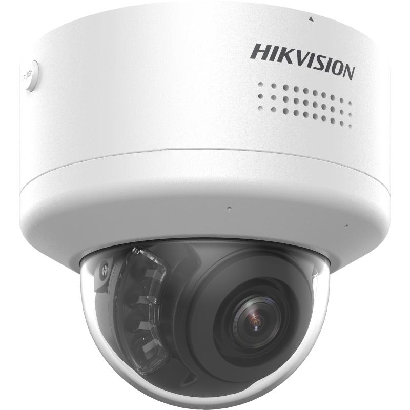 Hikvision 8 MP Smart Hybrid Light with ColorVu Motorized PTRZ Varifocal Dome Network Camera -White