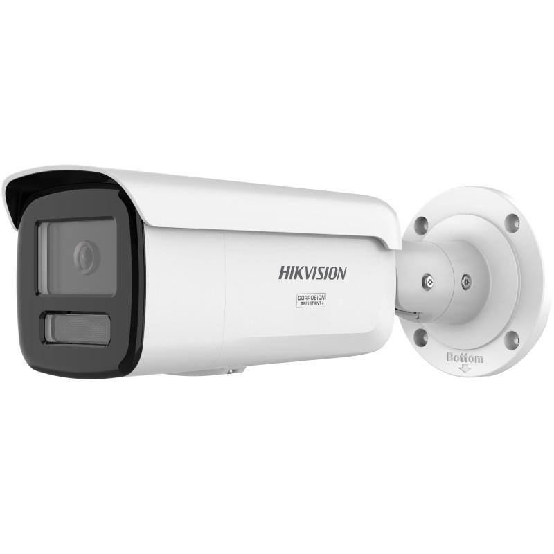 Hikvision 4 MP Smart Hybrid Light with ColorVu Fixed Bullet Network Camera 2.8mm -White