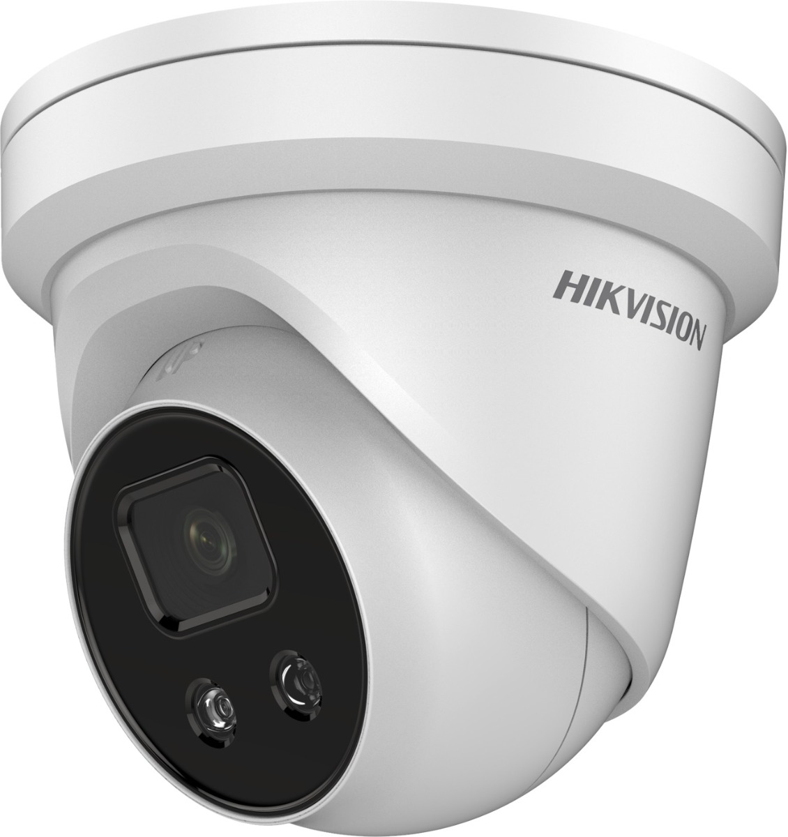 Hikvision AcuSense 5MP fixed lens Darkfighter dome camera with IR & built-in mic