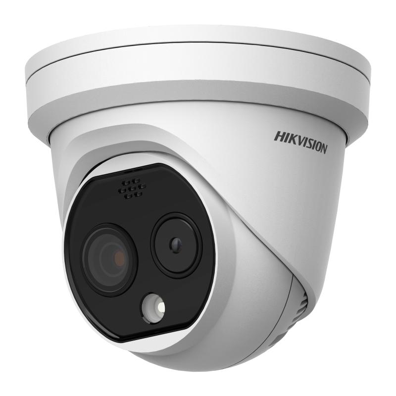 Hikvision DS-2TD1217-2/QA, 2 mm Thermal and Bi-spectrum Turret Camera