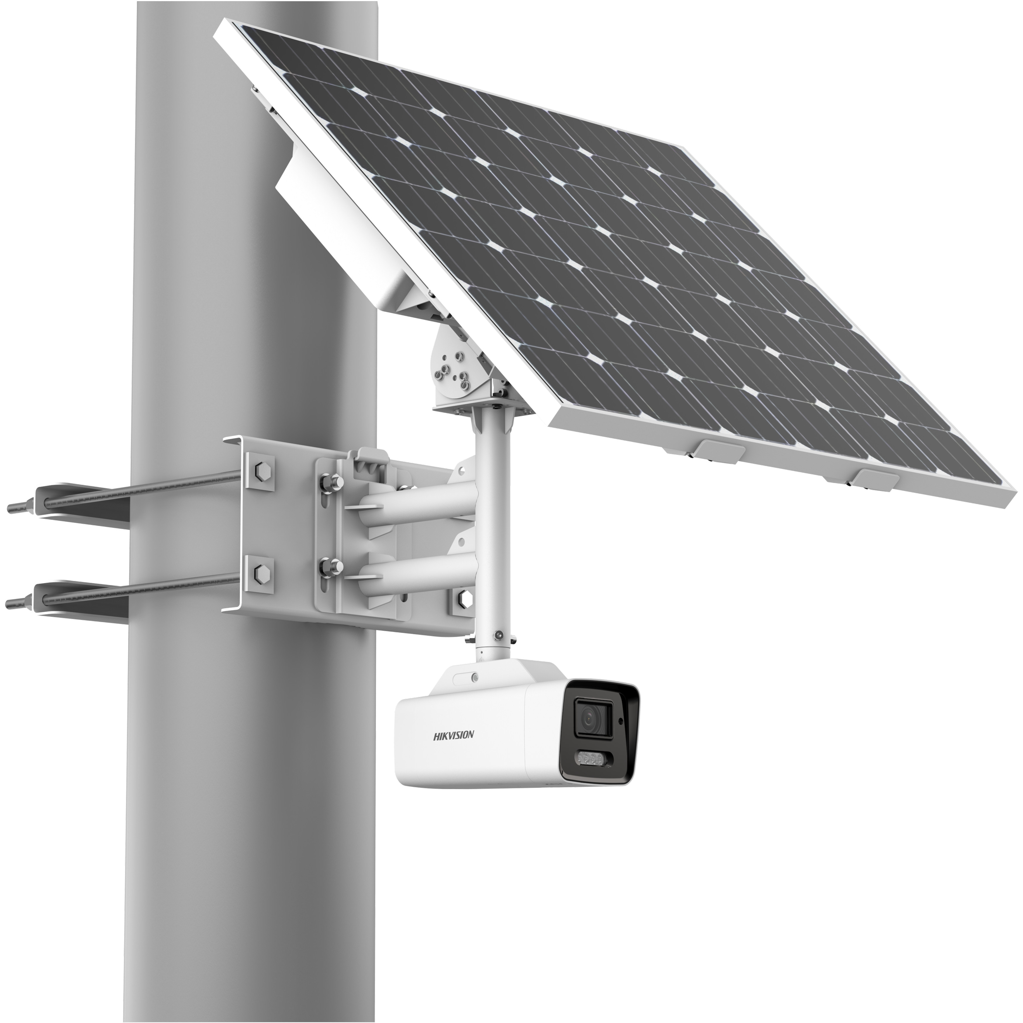  HikvisionDS-2XS6A87G1-LS/C36S80 8MP ColorVu Fixed Bullet Solar Power 4G Network Camera Kit