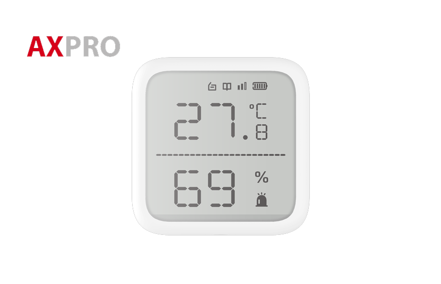 HIKVISION DS-PDTPH-E-WE AX PRO Series Wireless Temperature & Humidity Detector