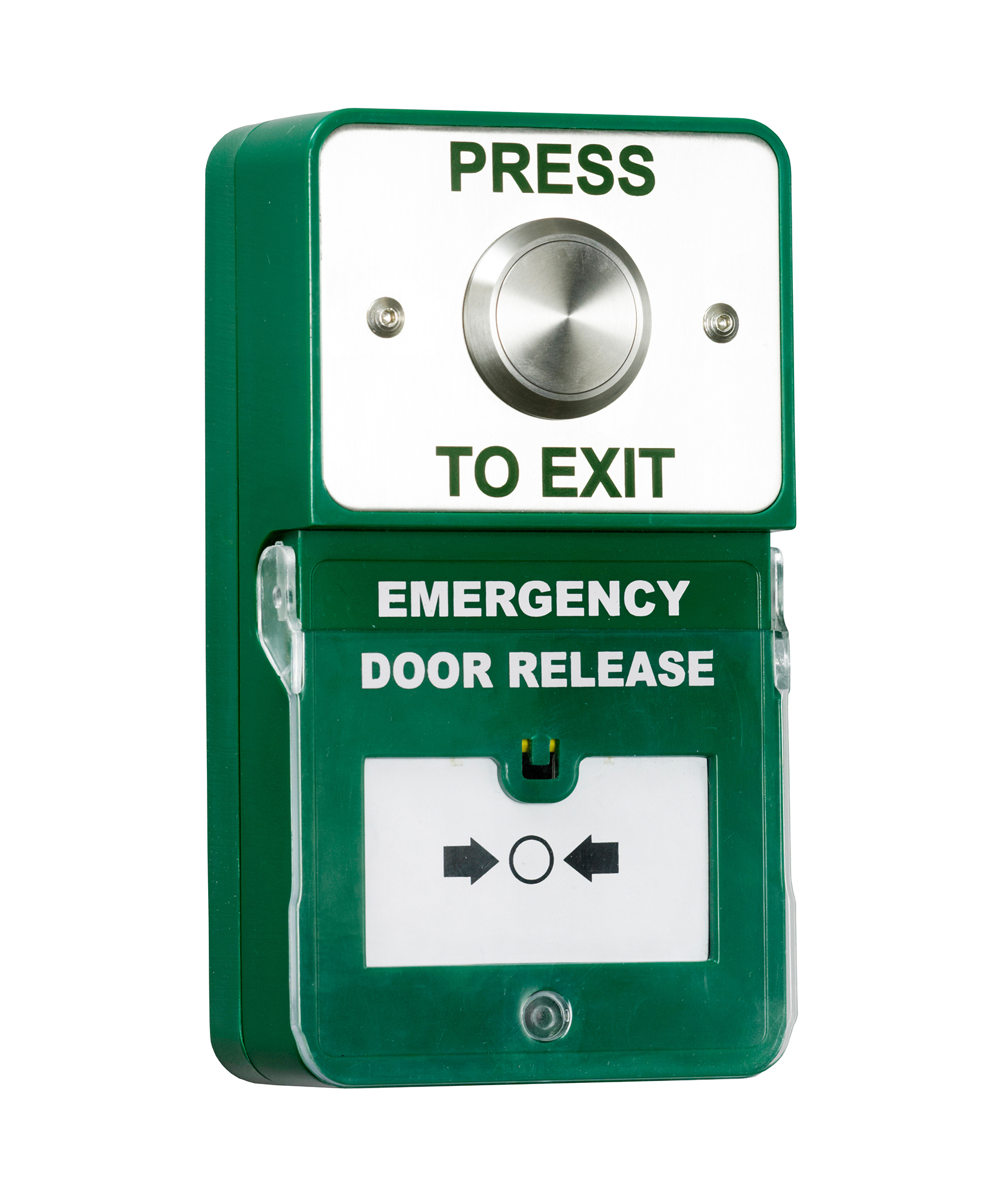 RGL DU-SS/PTE Dual Unit Steel Exit Button with Emergency Door Release
