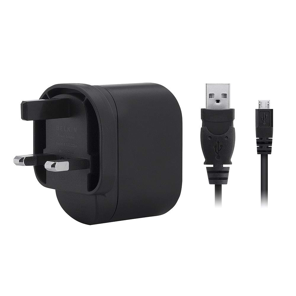 Belkin USB Wall Charger 5V/1A High Quality UK Plug for Galaxy S4, S3,S2 & Iphone New