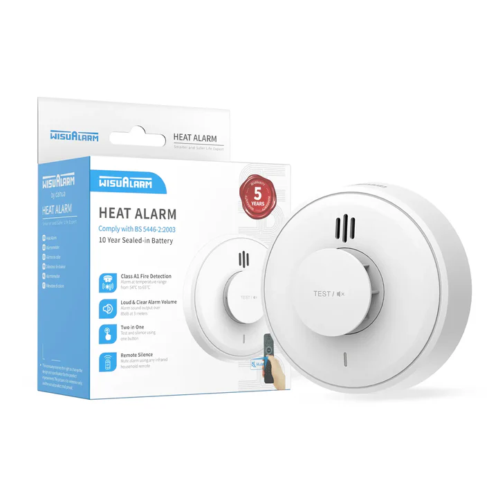 Wisualarm HY-HT10A Standalone Heat Alarm 10 Year Sealed Battery