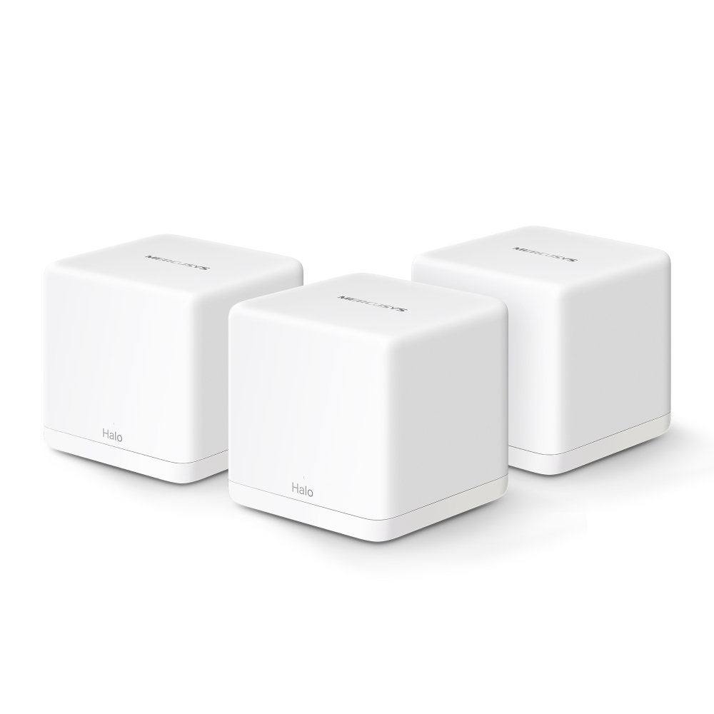 Mercusys Halo H60X AX1500 Whole Home Mesh WiFi 6 System 3 pack- Refurbished