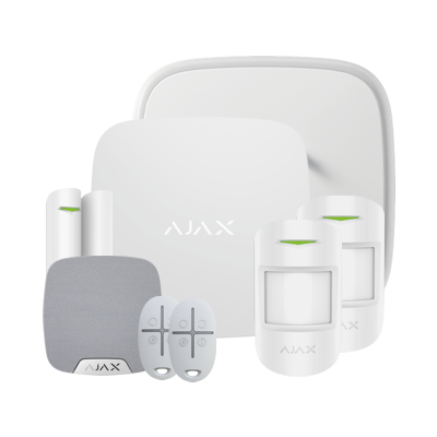 Ajax Systems 35649 Ajax Kit 1 Hub2(2G)+MP House with keyfobs (8PD) white 