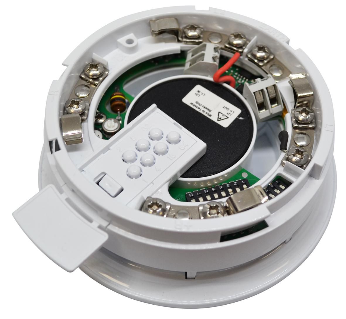 Apollo Fire Detectors Integrated Base Sounder with Isolator For Addressable Smoke / Heat Detector